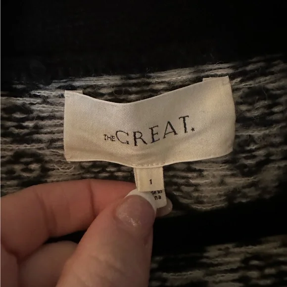 The Great. Folktale Lodge Cardigan 1 - Picture 4 of 5